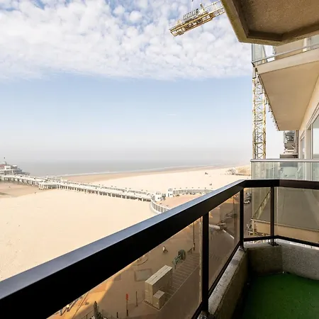 Seaside In Belgium With Ocean Views Lägenhet